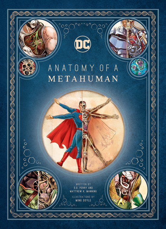 DC Comics: Anatomy of a Metahuman - cover