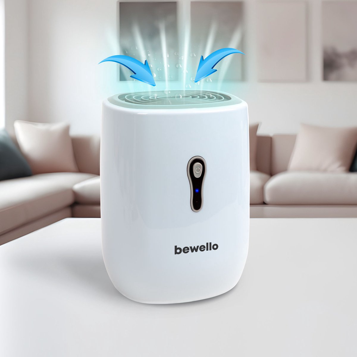 Br-68W Mini Déshumidificateur Avec Réservoir D'Eau Et Absorbeur D