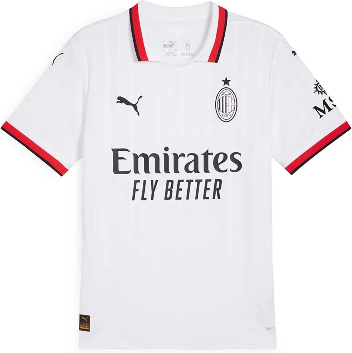 Puma Acm Uitjersey Replica T-Shirt Sportswear Volwassen Wit