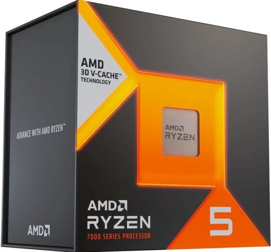 AMD Ryzen 5 7600X3D Boxed - Desktop processor - 6 Core - 12 Treads