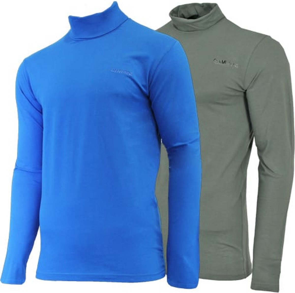 2-Pack Campri Skipully Wintersportpully Heren Cobalt /Jungle 641 3XL Groen