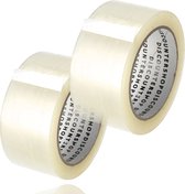 LILENO HOME Plakband, bruin, 50 mm x 66 m, 12 rollen, stil afrollend, pakketplakband, bruin, breed verpakkingstape als verpakkingstapeset, bruin
