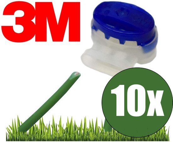 Foto: Gel connector 3m 10 stuks kabelverbinder voor gardena husqvarna en alle robot maaiers begrenzingsdraad draadverbinder voor robotmaaier