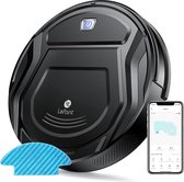 Lefant - Robotstofzuiger Met Dweilfunctie - Robotstofzuiger Met Laadstation - Alexa Stem Besturing - Robotstofzuiger Huisdieren - Stille Schoonmaak - 6 Schoonmaak Standen