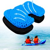 Godfrey Origineel Roeizitkussen, Antislip Comfortabel Zitkussen Voor In Boot En Roeimachine Optionele Clip Boot Perfect Concept2 Peloton Hydrow Water Rowers Womens Met Clip 2060709876