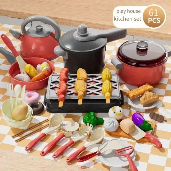 Foto: Jouco thee set bioplastic 17 delig theeservies speelgoed voor kinderen