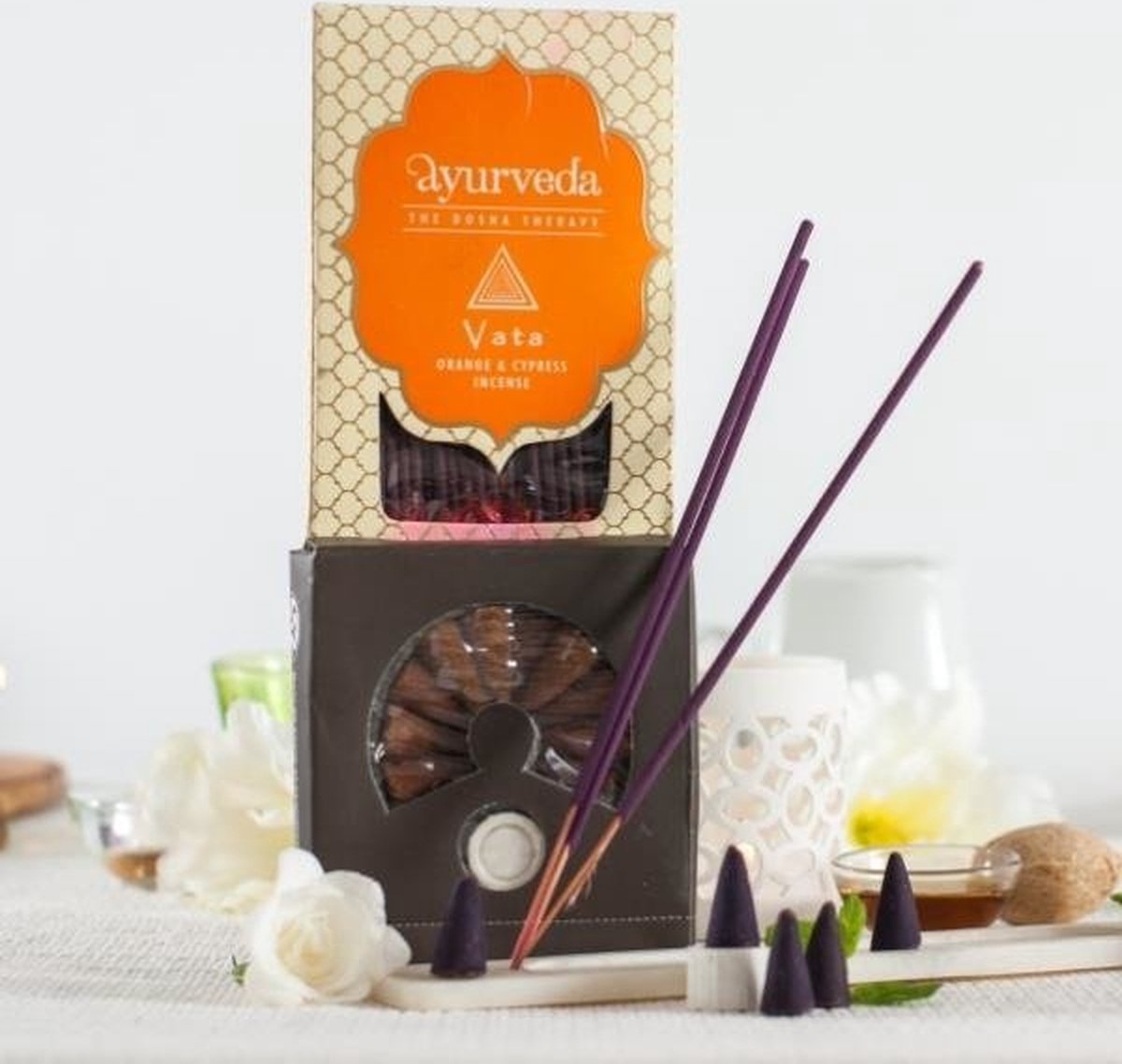 Yogi & Yogini naturals Wierook Ayurveda Orange & Cypress (Vata) - 25 g