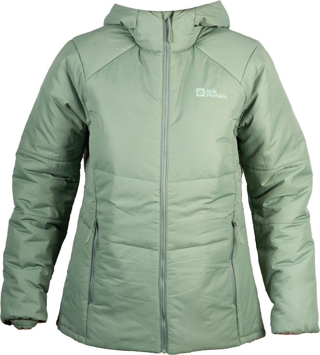 Jack Wolfskin Bergland INS Hoody W Vrouwen Jasje Groen