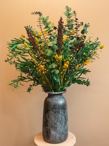 Droogbloemen - boeket - Droogboeket Ivy - 70 cm - Droogboeketten - Eucalyptus boeket