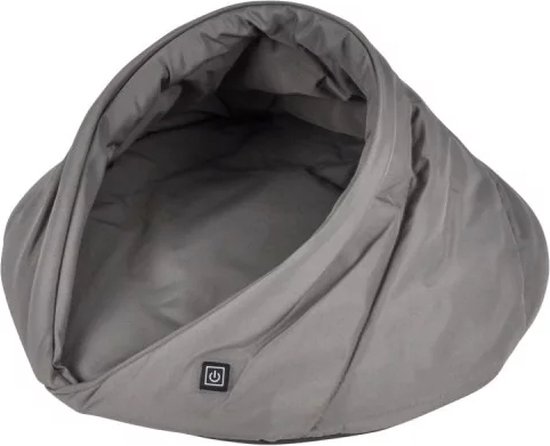 Tapis chauffant pour chats ou petits chiens - Le panier pour chat ou le panier pour chien peut être chauffé. Couverture chauffante - Gigoteuse pour chien ou chat - Grijs-54x35 cm