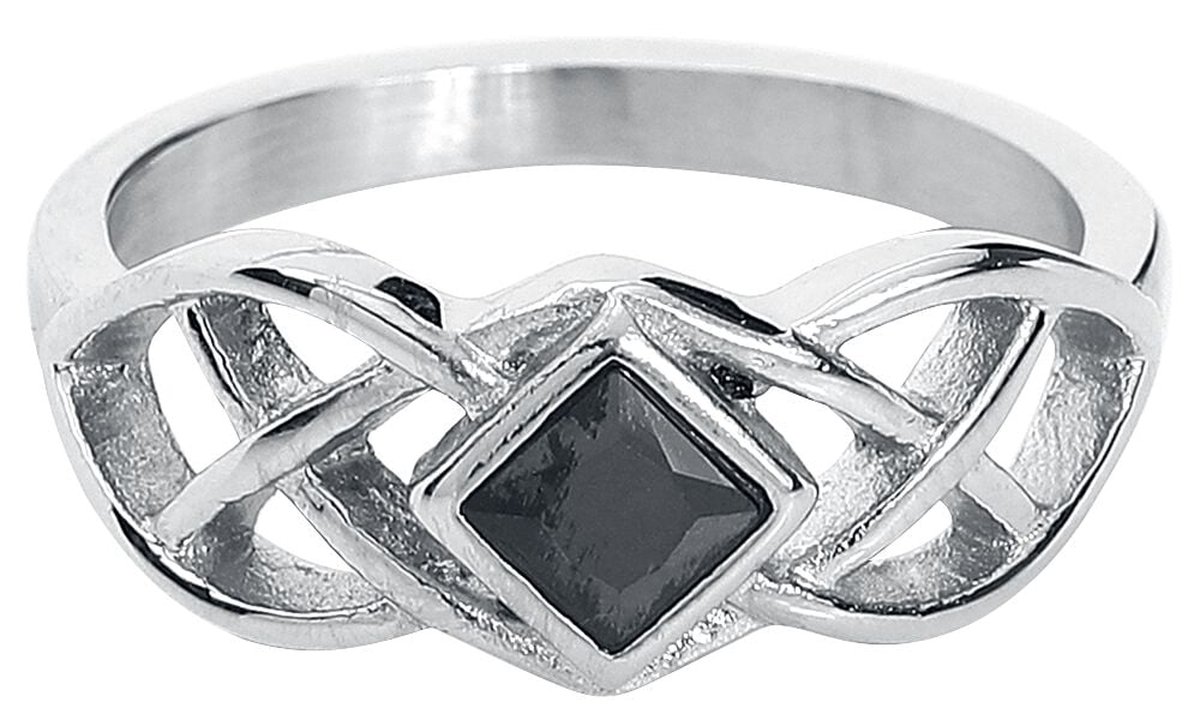 etNox Celtic Knot Dames Ring - zilverkleurig - 62
