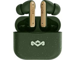 House of Marley Little Bird Oortjes Draadloos - 24 uur Speeltijd - Draadloze Oordopjes - Bluetooth - Eco Friendly Design - Quickcharge - Touchbediening - Groen
