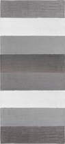 Sebra - Vloerkleed geweven - Grey - L:180CM B:80cm