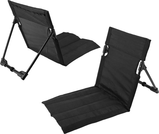 Tapis De Plage Pliable, Chaise Longue De Plage, Siège De Plage Inclinable Pliable Et Réglable