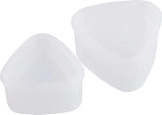 4 Stuks Sushi Mould Kit Driehoek Sushi Maker Transparante Onigiri Maker Rijst Bento Mould Nigiri Mould Of Restaurants Aya