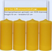 Stompkaars LED oplaadbaar Rood Wax Rustiek (3 stuks) met afstandsbediening | De - Sfeervol genieten