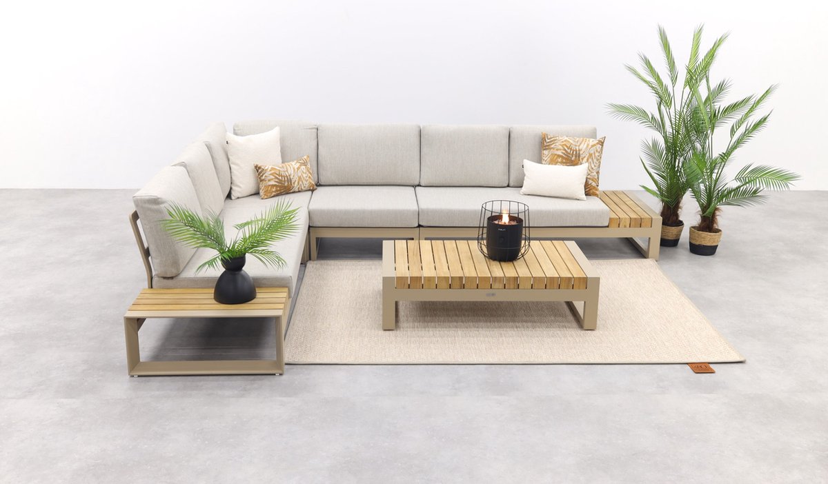 Taste by 4 Seasons Matisse loungeset - Latte - 5 delig