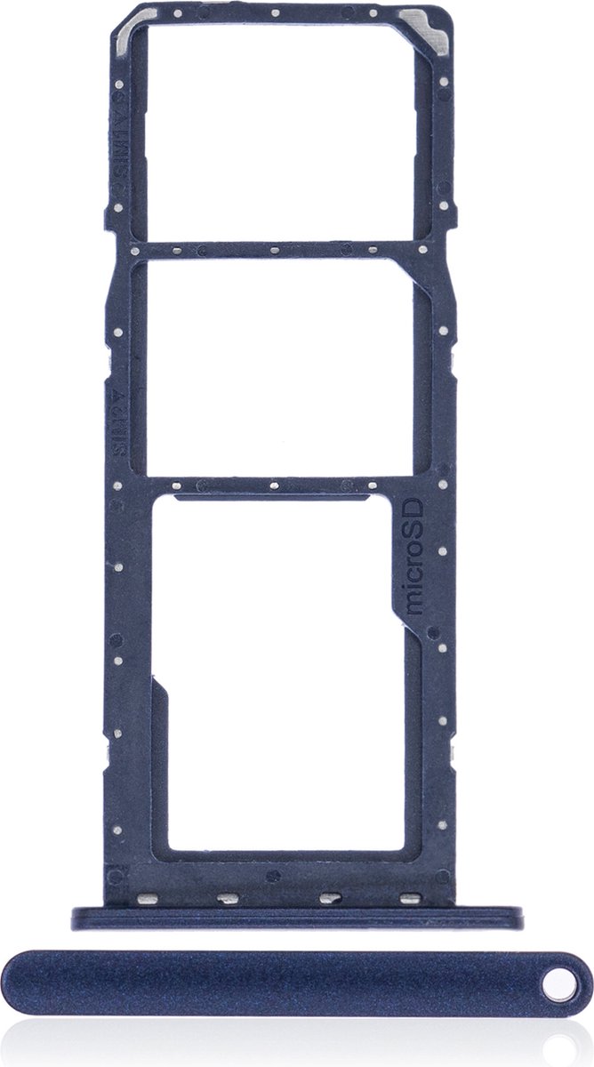 For Samsung Galaxy A02S (A025) Sim Card Tray (Blue) – L