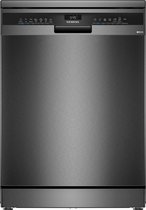 Siemens SN23EC22AE - iQ300 - Vrijstaande vaatwasser - 60 cm - Energielabel A - Home Connect - Geborsteld zwart staal, anti-fingerprint