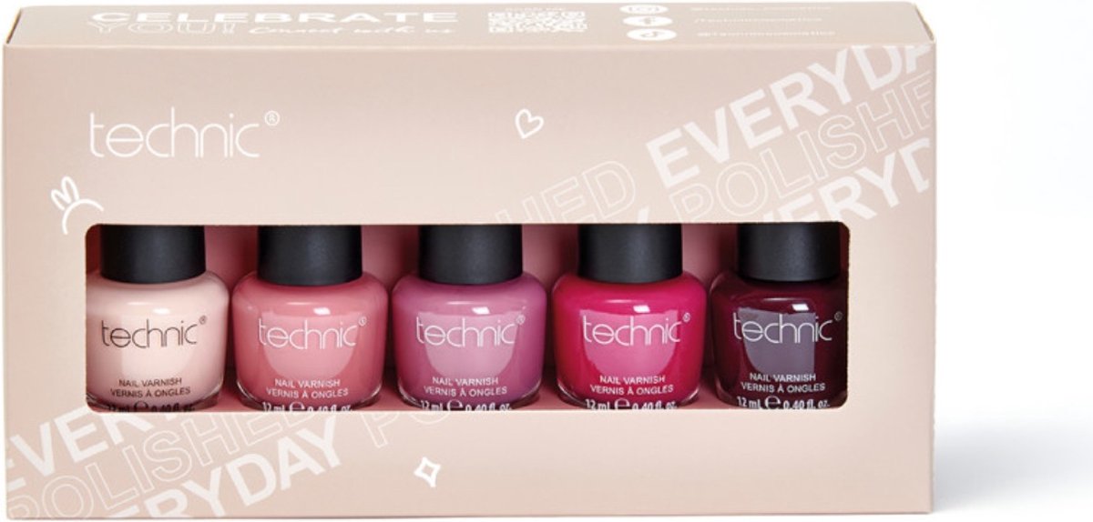 Goedkoopste Technic Celebrate You Nail Polish Set