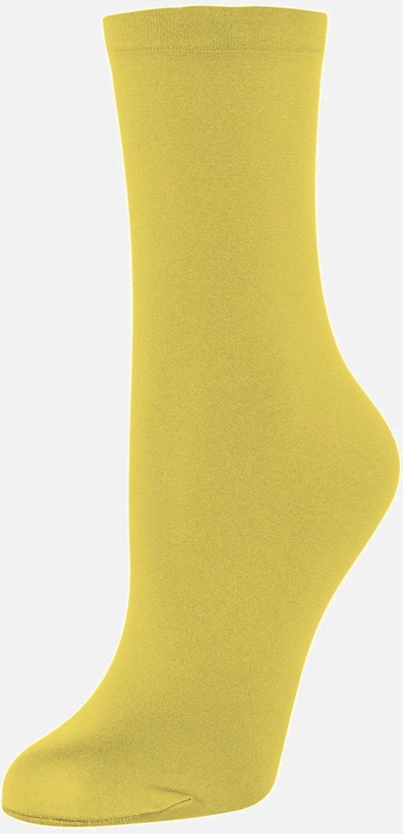 Wolford panty sokjes maat M buff yellow