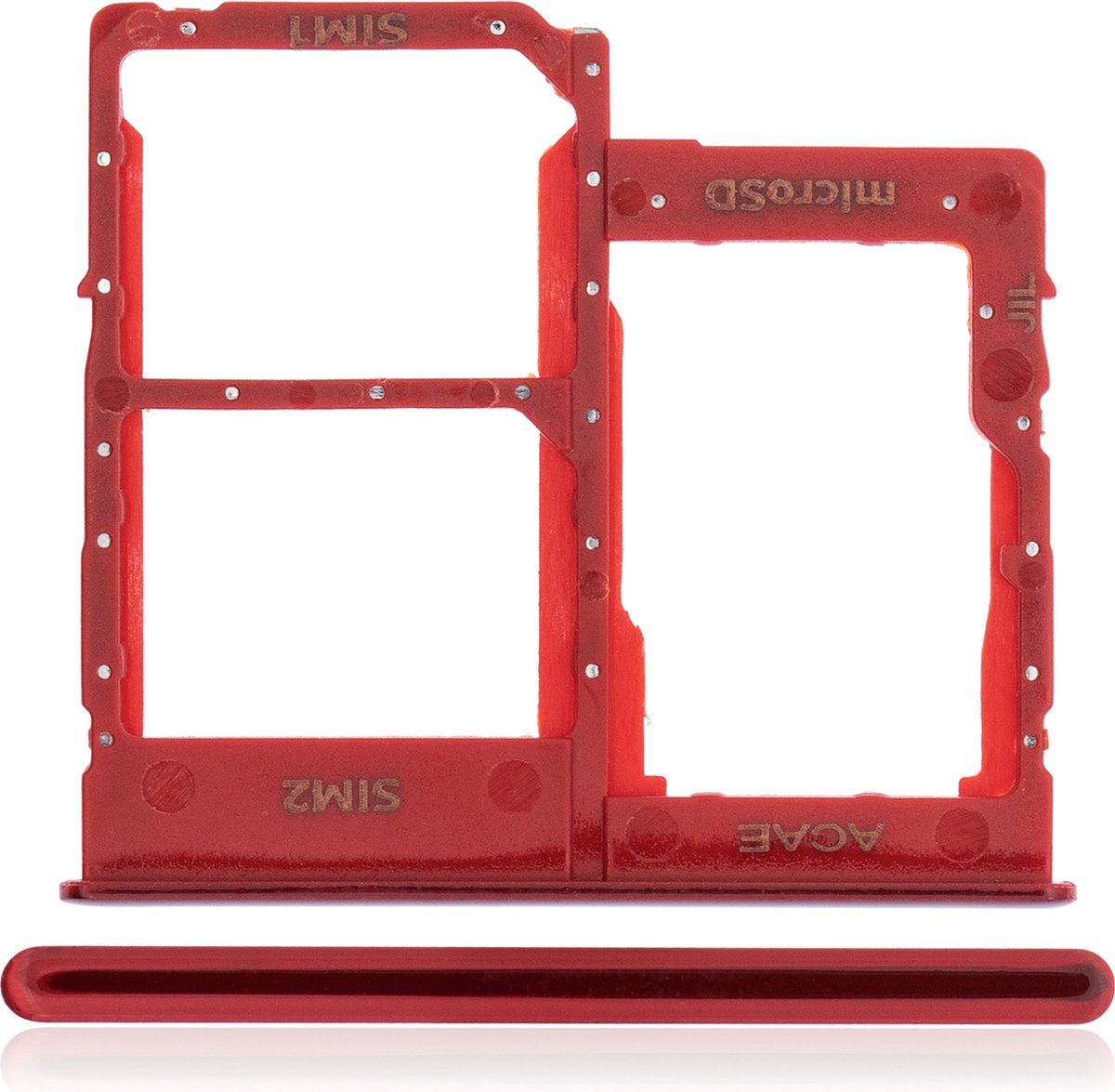 For Samsung Galaxy A40 (A405F) Sim Card Tray (Red)