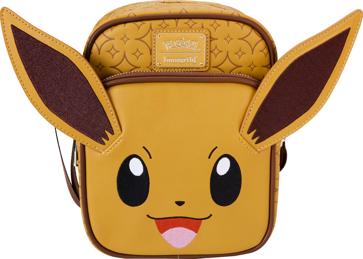 Pokémon Loungefly - Eevee Schoudertas bruin Polyurethaan - Fan merch, Gaming, Loungefly