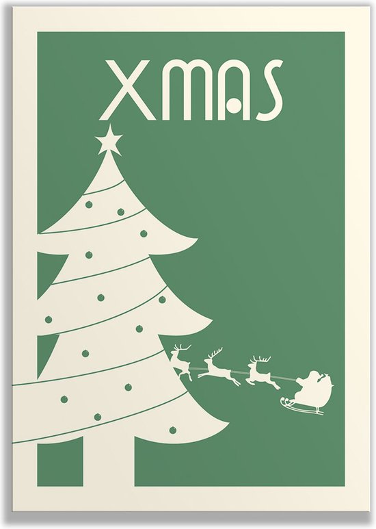 Kerstcadeauhangers, kraftpapier papier kersthangers, 100
