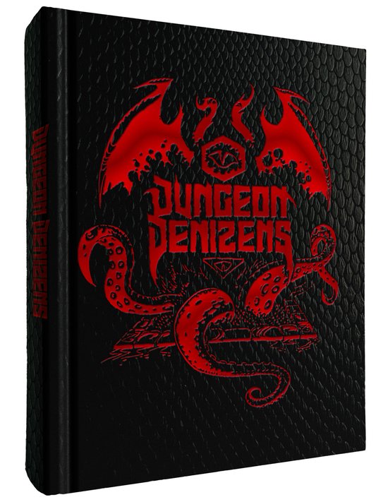 D&D 5E: Dungeon Denizens, LE Reptile Skin Foil Cover - cover