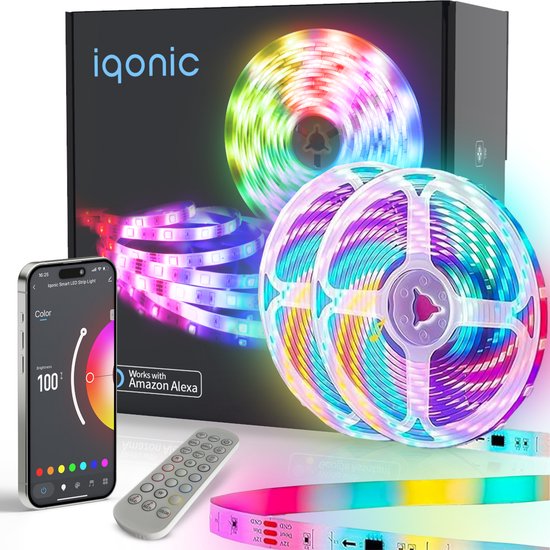 Iqonic LED Strip - Ledstrip Met Afstandsbediening