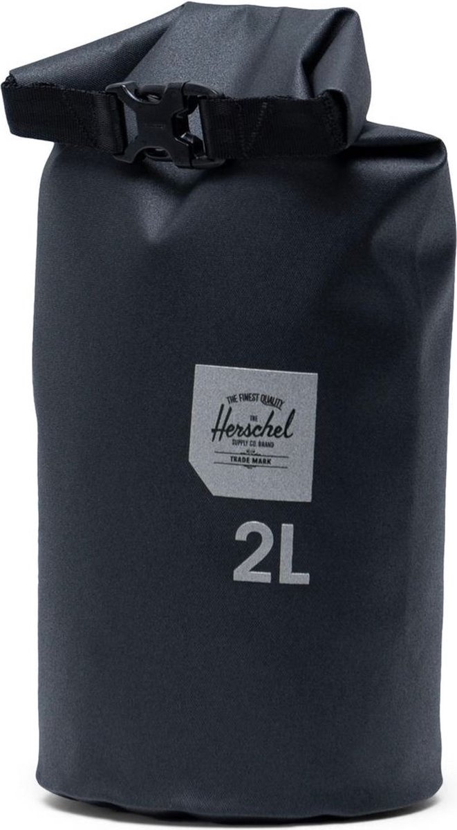 Herschel Pakzak Dry Bag 2L Black Zwart