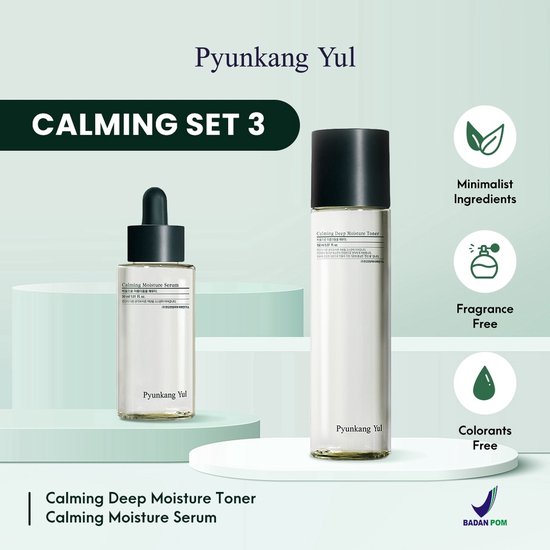 Pyunkang Yul - Calming Line Gift Set - Korean Skincare - 3 Delig
