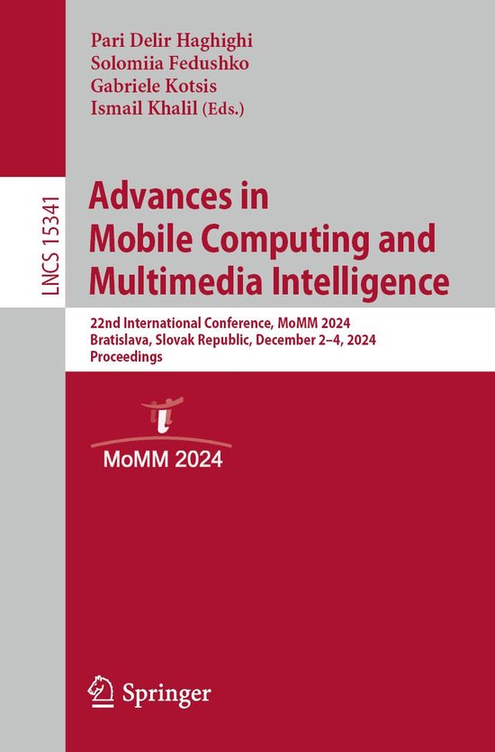 Springer Nature Proceedings Computer Science - Advances in M ... - cover