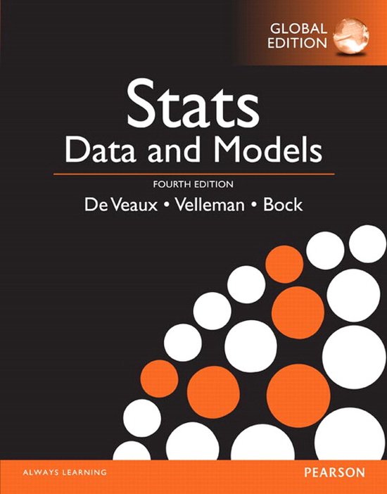 Stats: Data and Models, Global Edition - cover