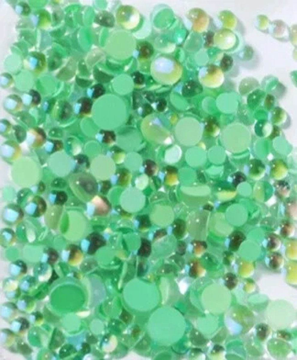 Goedkoopste PNS Rhinestone Mermaid Glass Groen