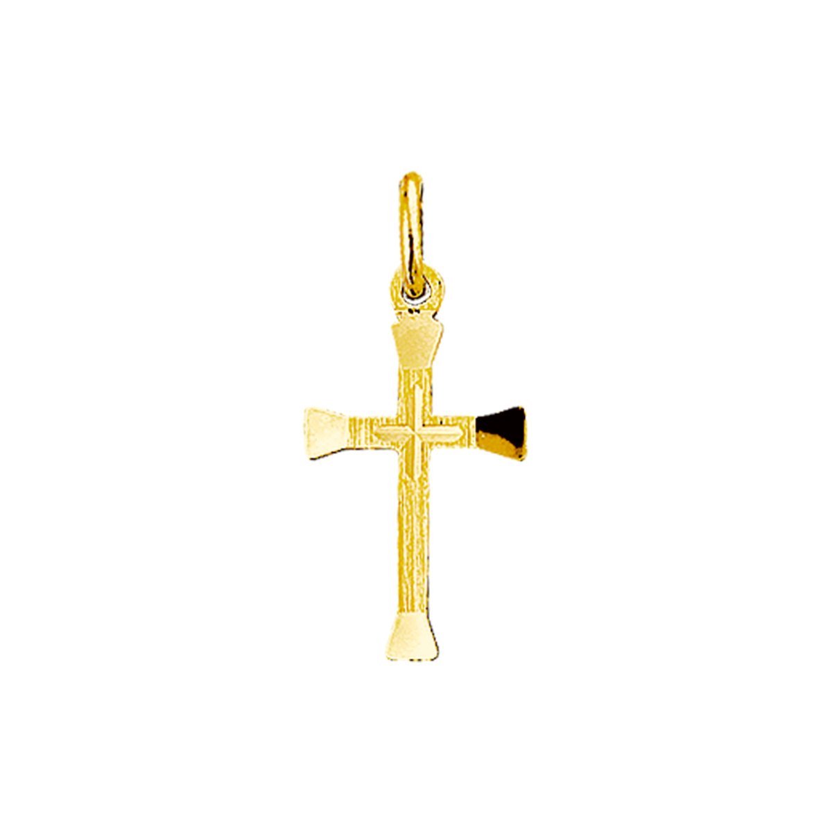 Trendjuwelier huiscollectie 4005455 Gouden bedel kruis