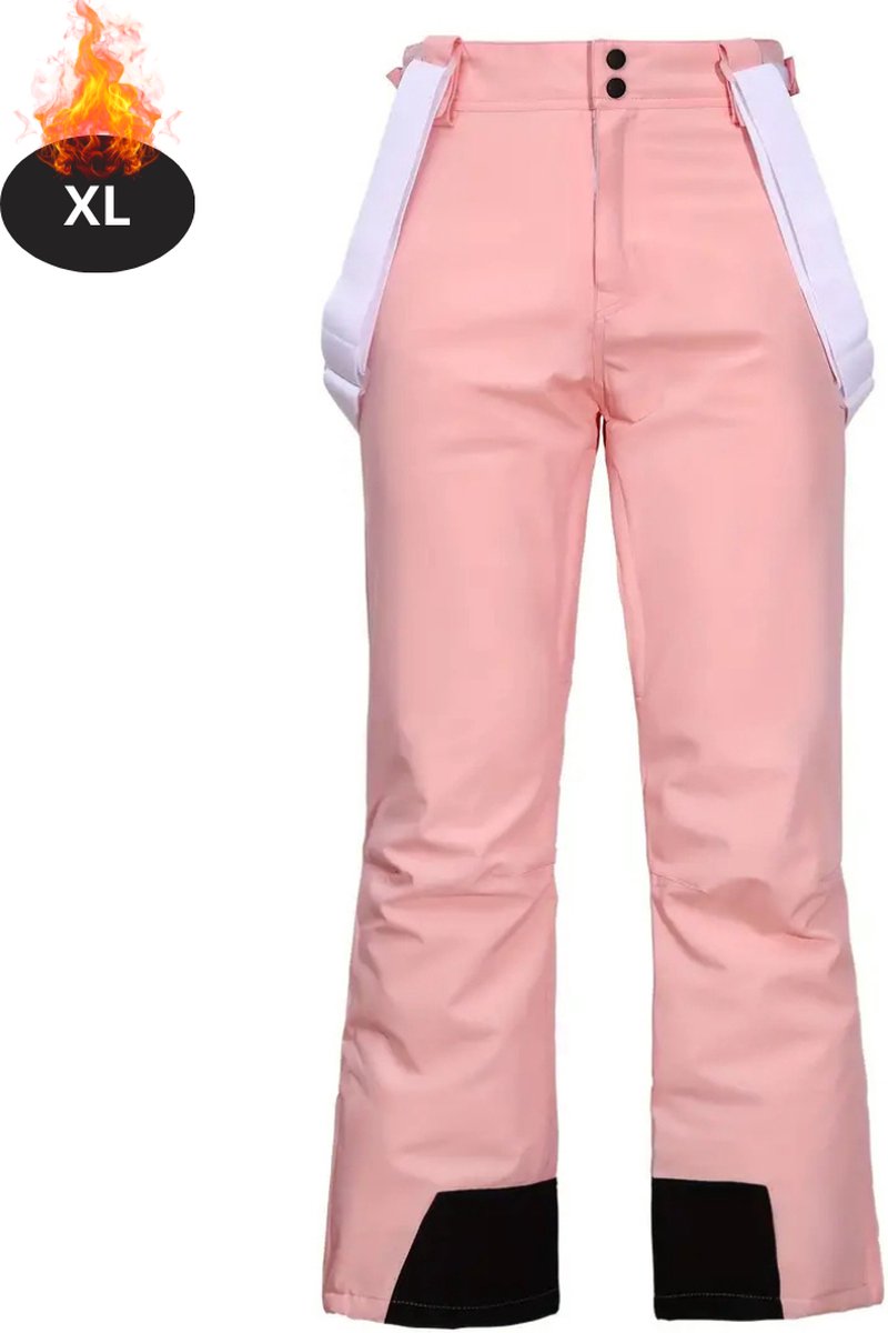 Nivard Skibroek Skipak Snowboard Broek Winterbroek Sneeuwbroek Dames Wintersport Roze