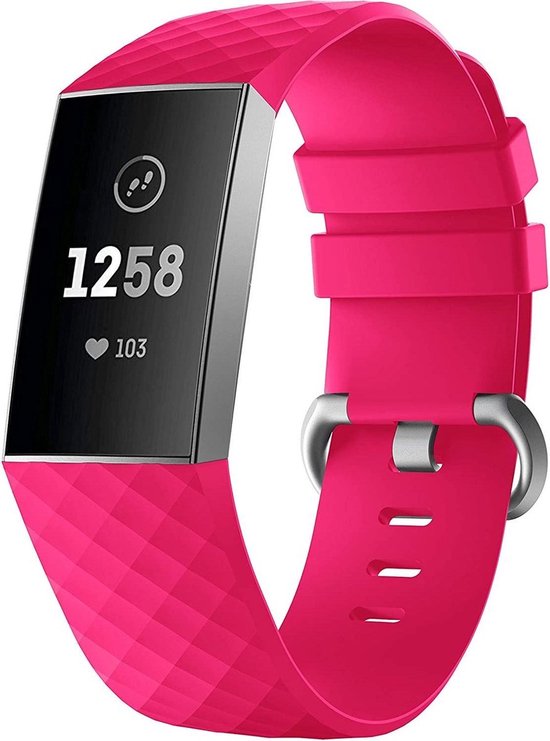 Fitbit Charge 5 / 6 siliconen bandje - wit