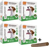 Combideal - Biofood Schapenvet Bonbons Mini Zeewier 4x 80 Stuks (320 stuks) + Fricandel