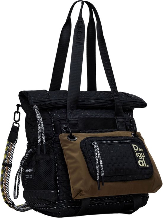 Desigual Modular Voyager Umhängetasche Schwarz – Praktische Freizeit- & Reisetasche