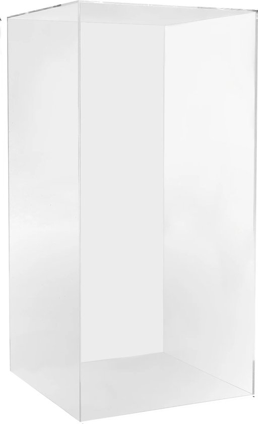 Présentoir acrylique Botec - Cube en plexiglas - Présentoir en plexiglas - En