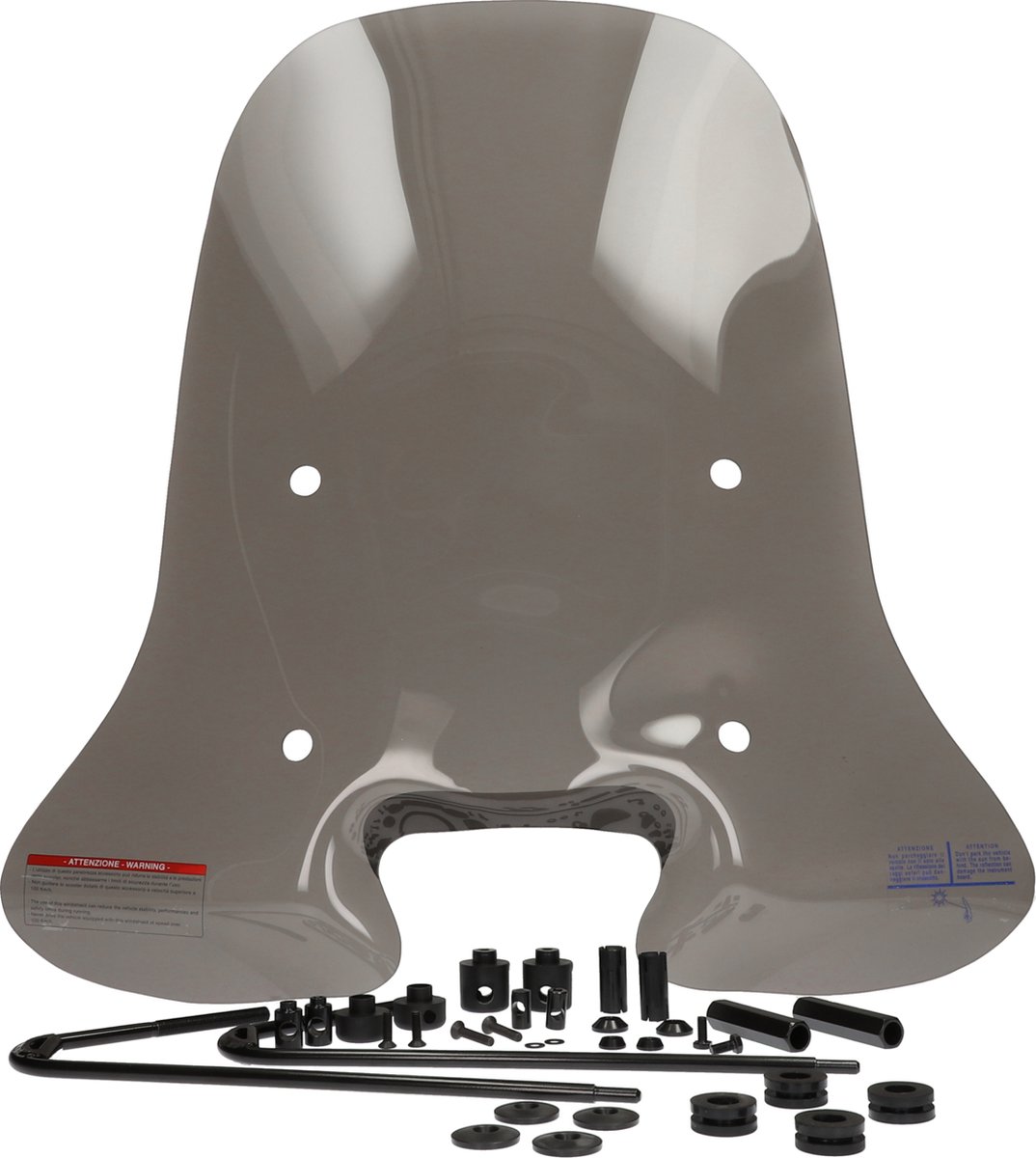 Mezoly Windscherm Piaggio New Fly hoog smoke
