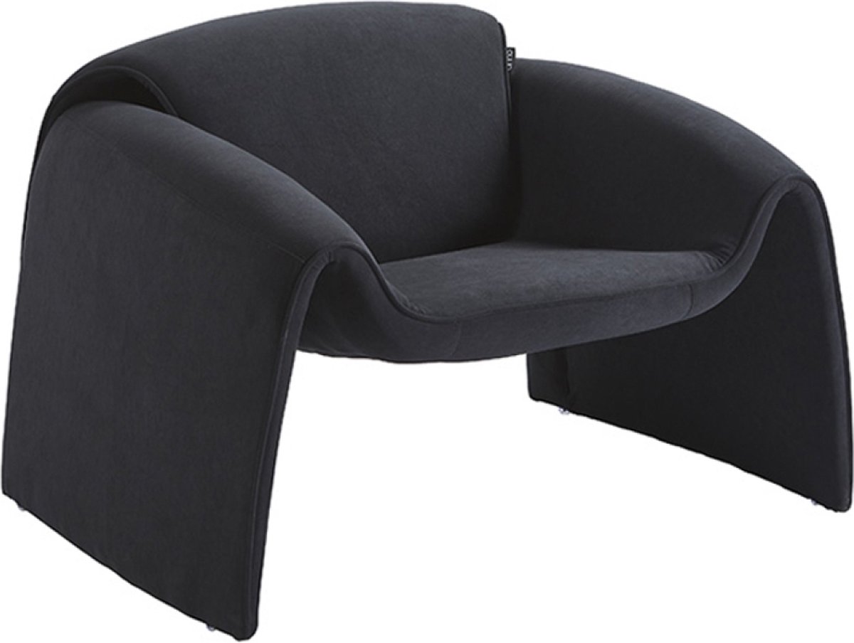Kingston Loungestoel - Zwart