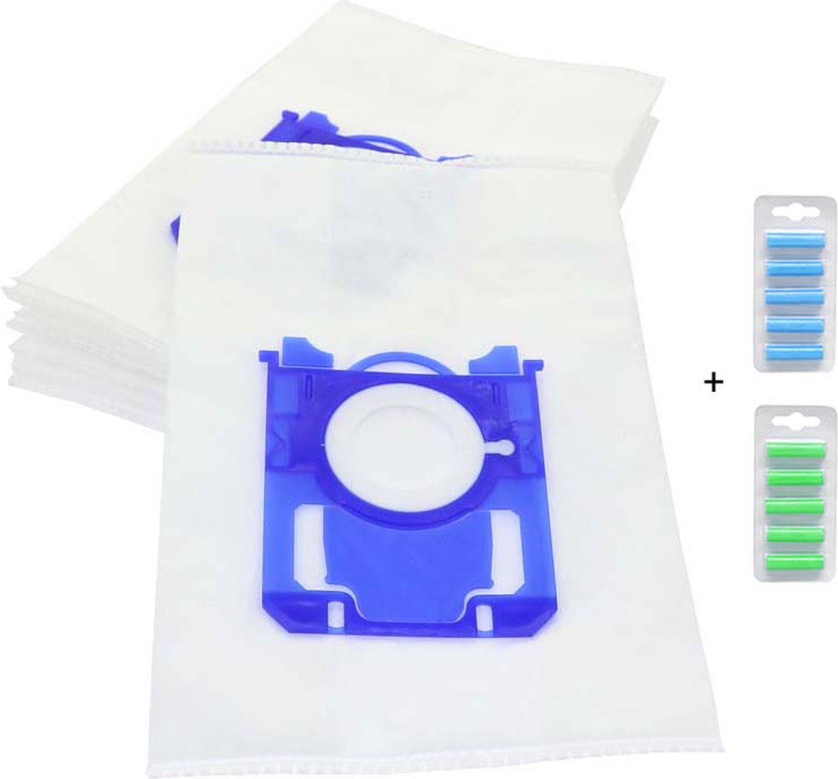 Propex Parts Stofzuigerzakken - Geschikt voor AEG S-Bag 3-D - 10 stuks + 10 geurstaafjes