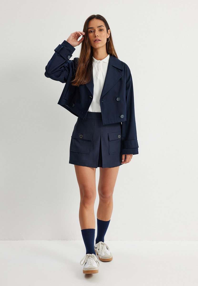 Normaal Met knoppen Trenchcoat