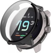 Strap-it Hard case cover avec protecteur d'écran en verre - adapté à la Suunto Race standard (noir)