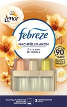 Febreze 3Volution Navulling - Met de geur van Lenor - Gouden Orchidee - 20 ml - Navulverpakking - 3 afwisselende geuren - Gaat tot 90 Dagen mee