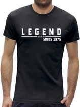 Legend Abraham 50 jaar t-shirt / kado tip man / Heren maat L / Verjaardag cadeau / 1975