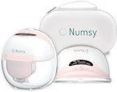 Bol.com Numsy Elektrische Draadloze Borstkolf - Handsfree - BPA Vrij - Dubbele Borstkolf - Met Opbergtas aanbieding