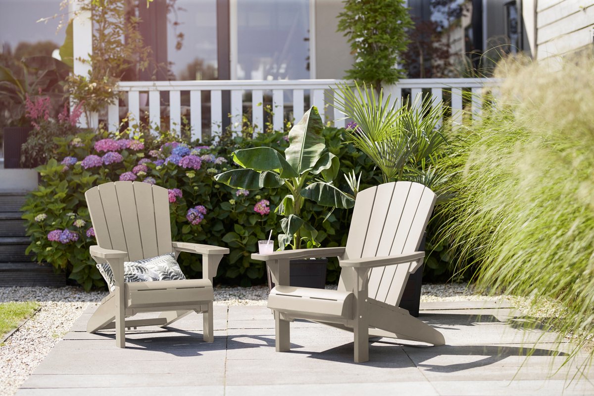 Keter Troy Adirondack Tuinstoel - Salie Groen thumbnail 6